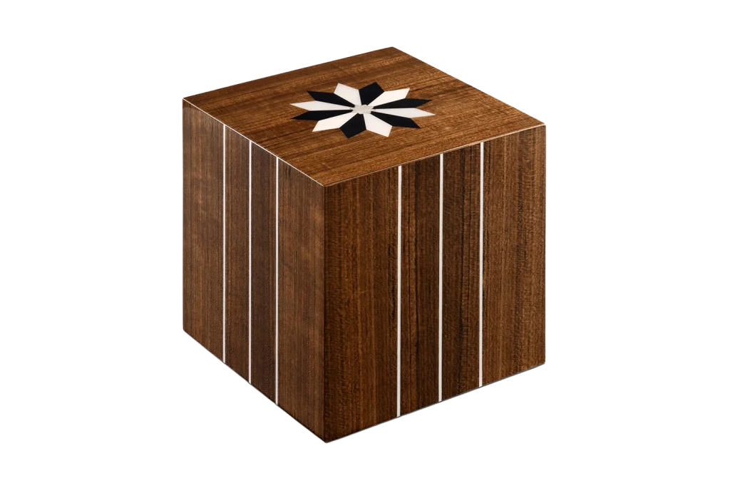 urna cineraria stella teak